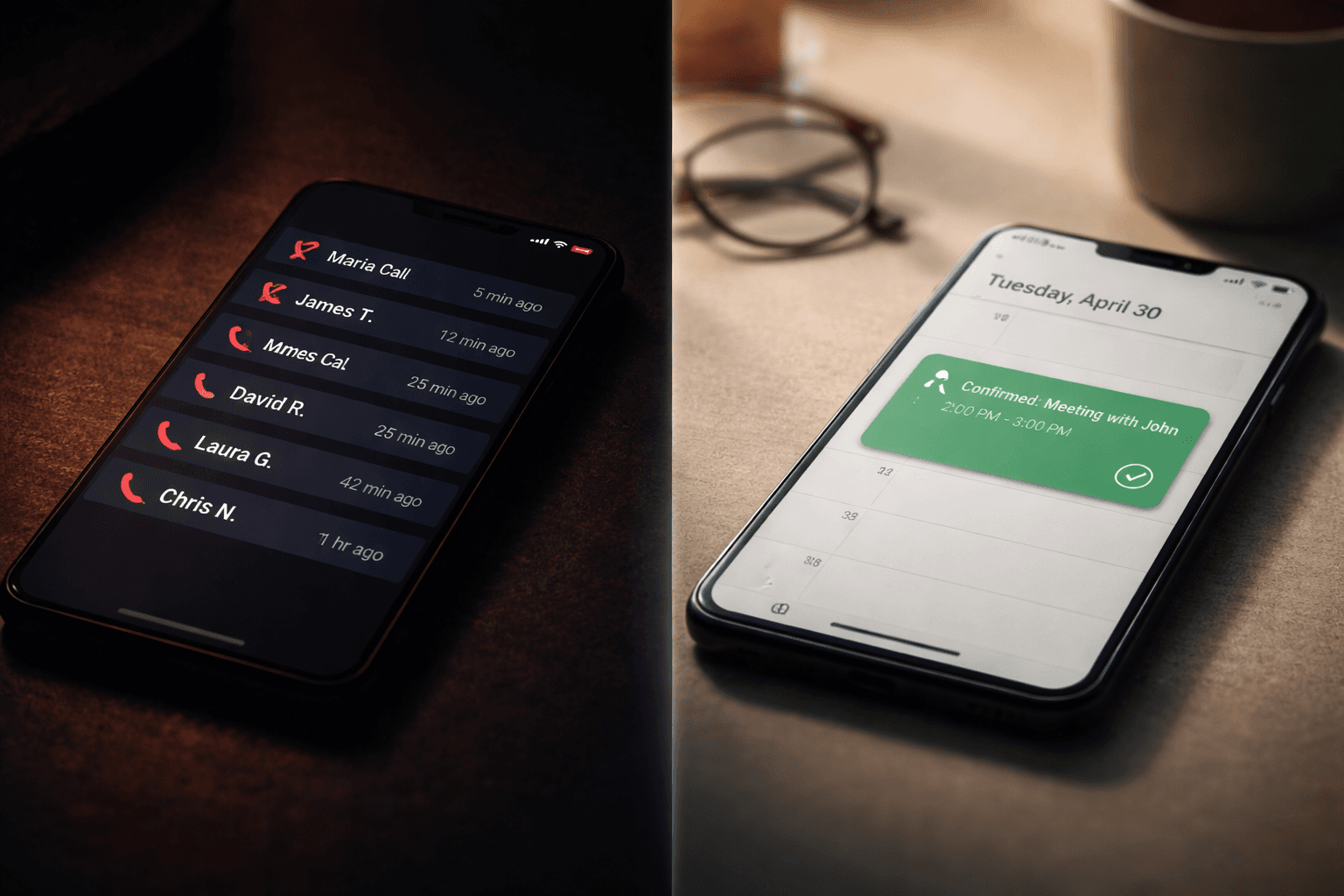 Service business owners managing leads and customer calls